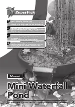 Aquadistri SuperFish Mini Waterfall
Pond Manual предпросмотр