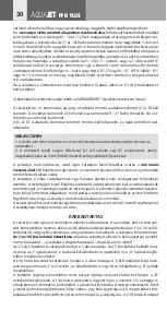 Preview for 30 page of Aquael AQUAJET PFN 10000 PLUS Operating Manual