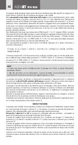 Preview for 42 page of Aquael AQUAJET PFN 10000 PLUS Operating Manual