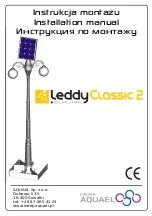 Aquael LeddyClassic 2 Installation Manual preview