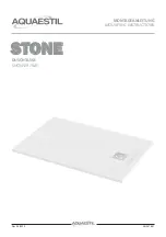 AQUAESTIL Stone Mounting Instructions предпросмотр