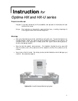 Preview for 3 page of Aquafine optima hx series Installation And Operation Manual