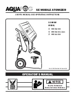 Aquafog HRSM-1500 User'S Manual And Operating Instructions preview