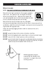 Предварительный просмотр 5 страницы Aquafog HYDRO SS 700 Operator'S Manual