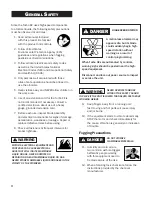 Preview for 3 page of Aquafog XE-2000 User'S Manual And Operating Instructions