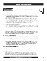 Предварительный просмотр 8 страницы Aquafog XE HRSM User'S Manual And Operating Instructions