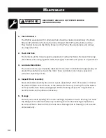 Предварительный просмотр 13 страницы Aquafog XE HRSM User'S Manual And Operating Instructions