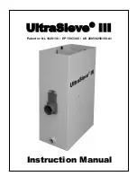 aquaforte UltraSieve III Instruction Manual предпросмотр