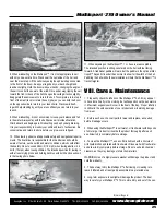 Preview for 25 page of Aquaglide Multisport 270 Owner'S Manual