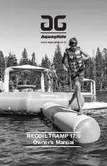 Preview for 1 page of Aquaglide RECOIL TRAMP 17.0 Owner'S Manual