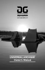 Preview for 1 page of Aquaglide UNIVERSAL ARCHWAY Owner'S Manual