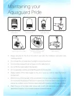 Preview for 13 page of Aquaguard Pride User Manual