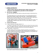 Preview for 4 page of Aquaguard RBS TRITON 35 Operating And Maintenance Instructions Manual