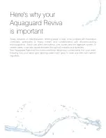 Предварительный просмотр 12 страницы Aquaguard Reviva User Manual