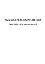 AQUAHEAT SF010P G/Evap Installation Instructions Manual preview