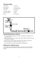 Предварительный просмотр 2 страницы AQUAJOE AJSGH75-RM Quick Start Manual