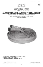 Предварительный просмотр 7 страницы AQUAJOE FIBERJACKET AJFJH40B-MAX Original Instructions Manual