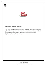 Preview for 24 page of AquaKing RED LABEL 2 Manual