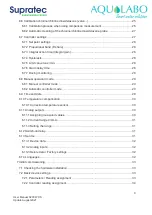 Preview for 4 page of AquaLabo Supratec S200 WCS User Manual