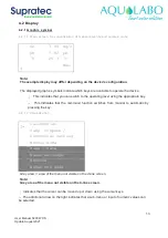 Preview for 13 page of AquaLabo Supratec S200 WCS User Manual