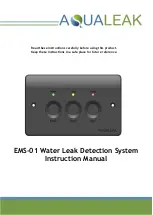 Предварительный просмотр 1 страницы AQUALEAK EMS-01 Instruction Manual