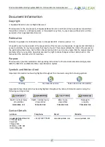 Preview for 2 page of AQUALEAK EMS-10X Instruction Manual