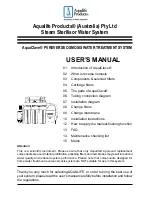 Aqualife AquaClave P5 User Manual preview