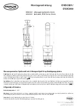 Preview for 3 page of Aqualine OVDC001 Installation Manual