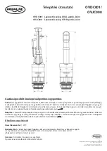 Preview for 6 page of Aqualine OVDC001 Installation Manual