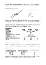 Preview for 10 page of Aqualine TS-300B Installation And Use Manual