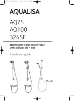 Preview for 1 page of Aqualisa 3245F Installation Manual