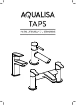 Aqualisa CENTRAL Series Installation And User Manual preview