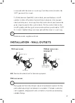 Preview for 21 page of Aqualisa dream Installation And User Manual