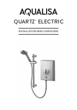 Aqualisa Quartz Electric Installation And User Manual preview