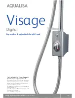 Aqualisa Visage Digital Exposed Installation Instructions Manual preview