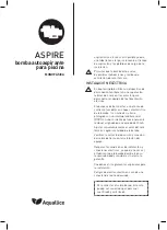 Preview for 4 page of Aquallice ASPIRE 100 Manual