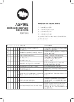 Preview for 6 page of Aquallice ASPIRE 100 Manual