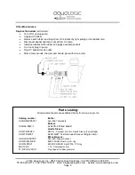 Preview for 6 page of AquaLogic ALSLT Series Instructions Manual