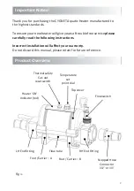 Preview for 2 page of AquaLogic CYGNET Installation Instructions & Operating Manual