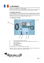 Предварительный просмотр 2 страницы AQUALUX MIXY PH 1.8-01 Installation Instructions Manual