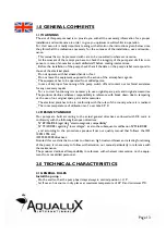 Предварительный просмотр 14 страницы AQUALUX MIXY PH 1.8-01 Installation Instructions Manual