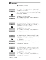 Preview for 17 page of Aqualytic AL250T-IR Instruction Manual