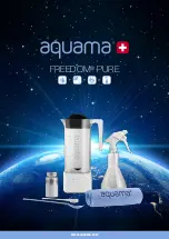 Предварительный просмотр 1 страницы AQUAMA FREEDOM PURE Manual