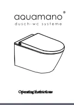 aquamano e Operating Instructions Manual preview