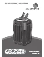 aquamanta EFX 1000U Instruction Manual preview