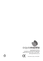 Preview for 8 page of aquamanta IFXE 100 Instruction Manual