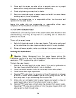 Preview for 29 page of AquaMAX 400 TEN Series Owner'S Manual And Installation Instructions