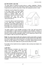 Предварительный просмотр 27 страницы AquaMAX 971 Series Owner'S Manual And Installation Instructions