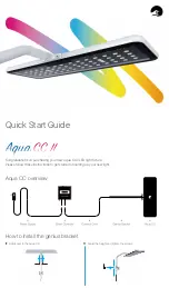 AQUAMAXX Aqua CC II Quick Start Manual предпросмотр