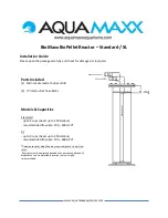 AQUAMAXX BioMaxx Standard Manual preview